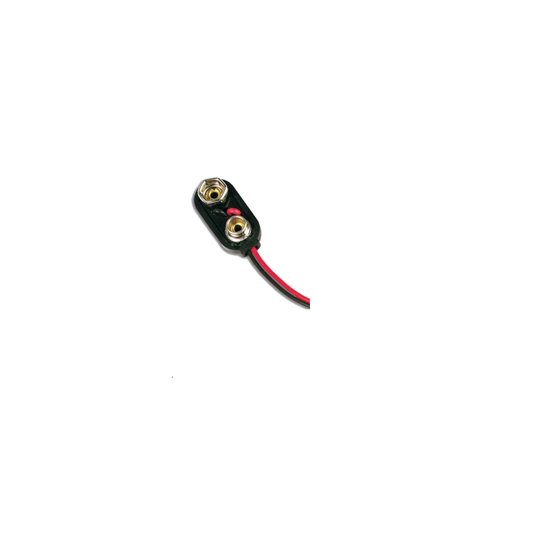 Coupleur 1 X 9V sortie droite