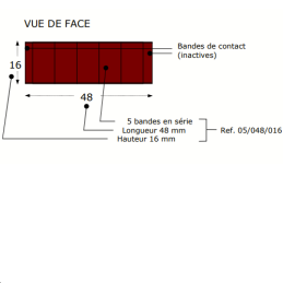 Photopile 48X16X 2.8V Solaire