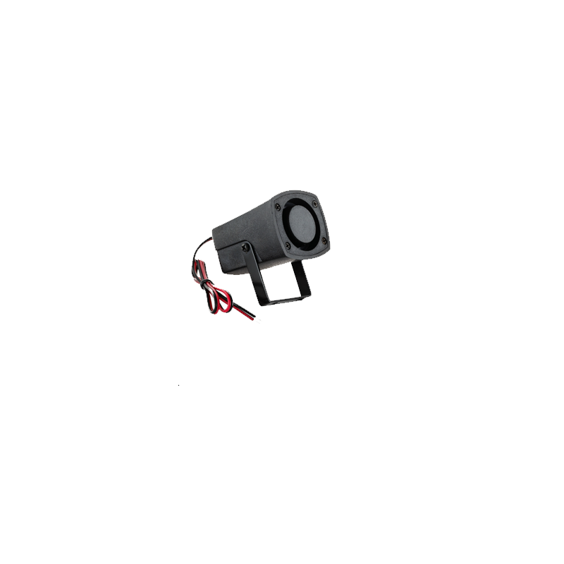 SIRENE PIEZO MINIATURE 6-15VDC105 dB DimensionsLongueur 36 mmLargeur 58 mmHauteur 58,5 mm