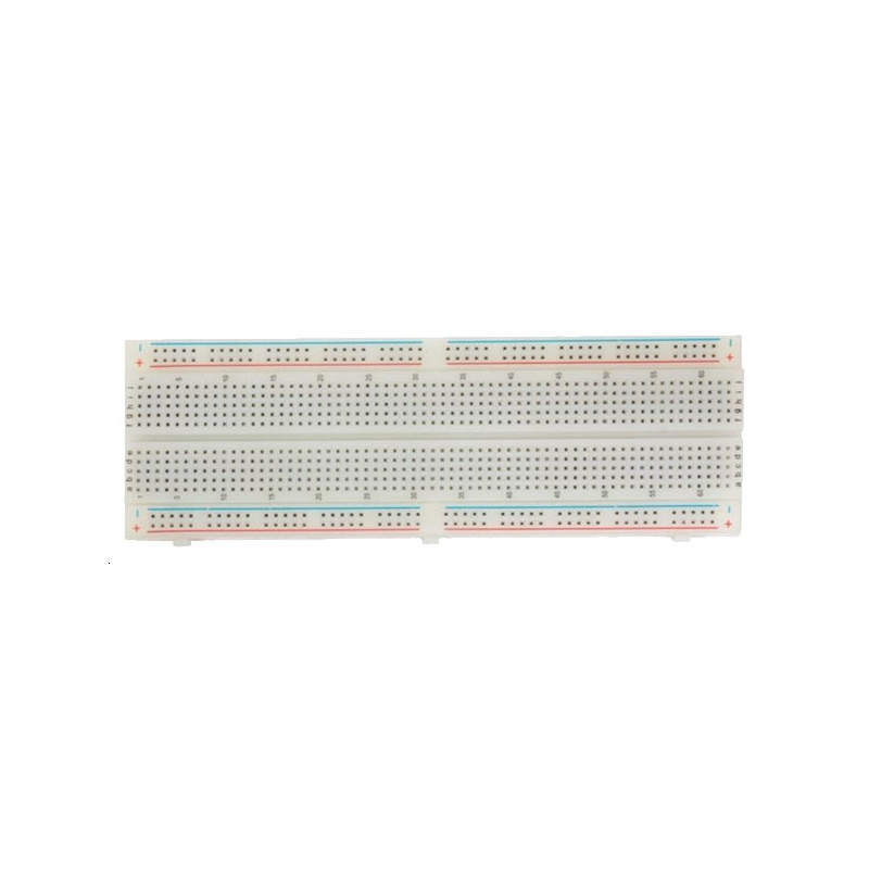 Plaque de montage sans soudure, 830 points de contact au pas de 2,54mm165 mm X 65 mm