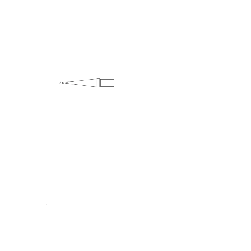 Panne Weller 1.2mm Fer LR21