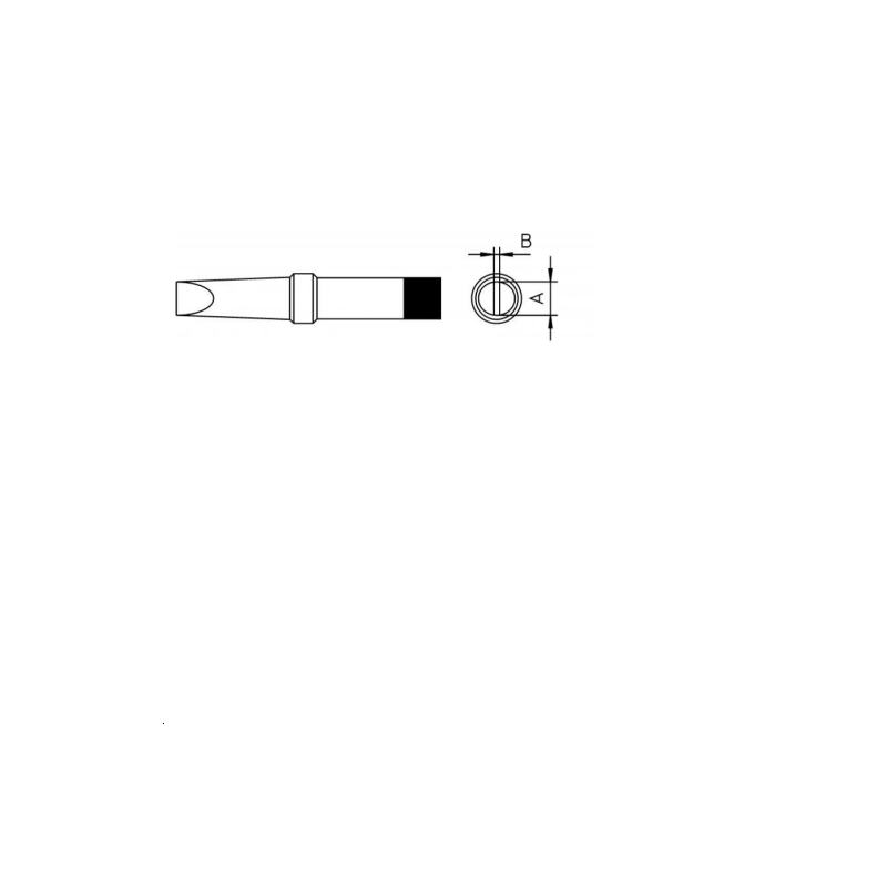 Panne Weller 4.6mm x 0.8mm Fer TCPS