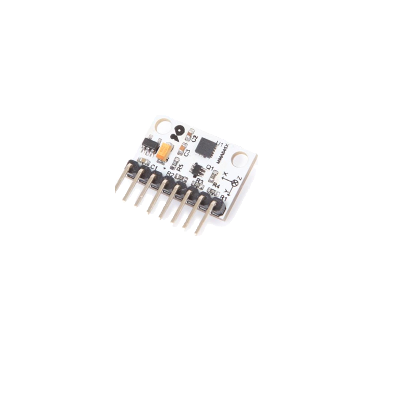 Accéléromètre, numérique, 3 axes, MMA8452Q, 1,95-3,6 VDC, blanc