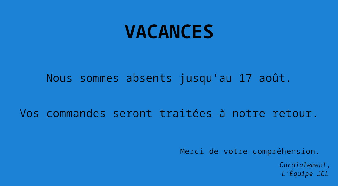 Nous revenons bientôt